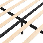 Queen Size Bed Frame with 2 Storage Drawers, Upholstered Bed Frame with Wingback Headboard Storage Shelf Built-inUSB Charging Stations and Strong Wood Slats Support, No Box Spring Needed, Beige W1916126261-djyc