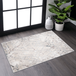 MARFI Collection 2X3 Multi / Contemporary Doormat Rug-B189P183432
