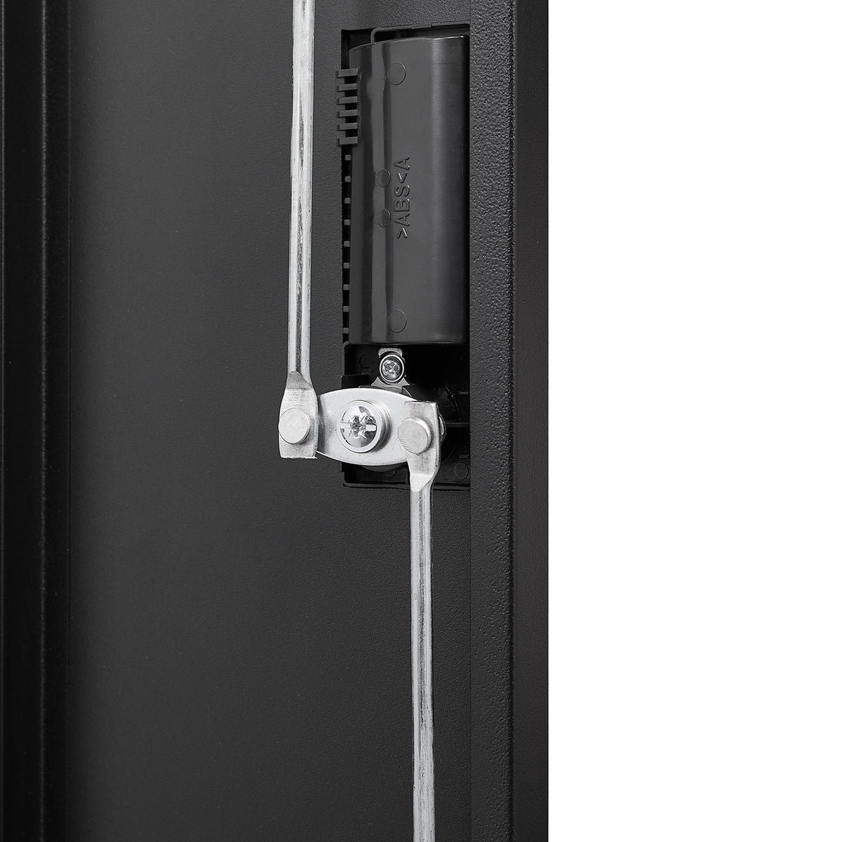 Metal Storage Cabinet with Locking Doors and Adjustable Shelf, Folding Filing Storage Cabinet , Folding Storage Locker Cabinet for Home Office,School,Garage, Black W124747827-djyc