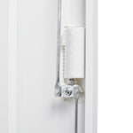 Metal Storage Cabinet with Locking Doors and Adjustable Shelf, Folding Filing Storage Cabinet , Folding Storage Locker Cabinet for Home Office,School,Garage, White W124757865-djyc