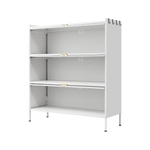 3 Tier Pantry Storage Cabinet Baker Racks for Kitchen with Storage Kitchen Pantry Storage Cabinet Microwave Rack Storage Rack W1247P179943-djyc