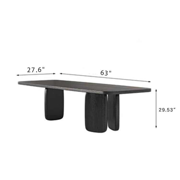 Sleek Modern Pine Wood Dining Table - Elevate Your Home Décor hsyj-2280