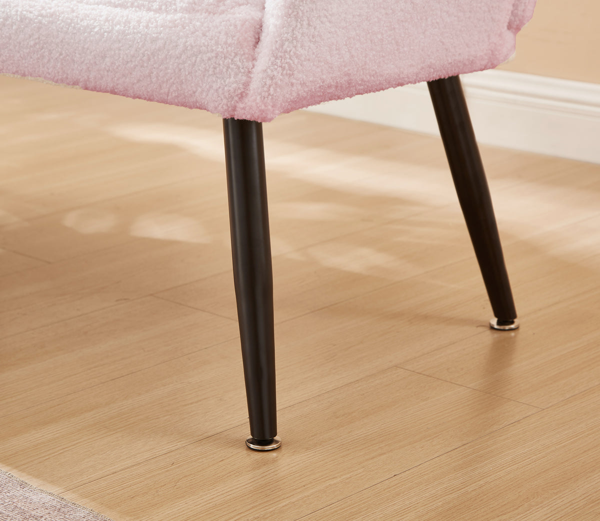 52'' Small Loveseat Sofa, Couch 2-Seater with Quilting Backs for Living Room, Bedroom and Small Space(COLOR:PINK) W1669P175415-djyc