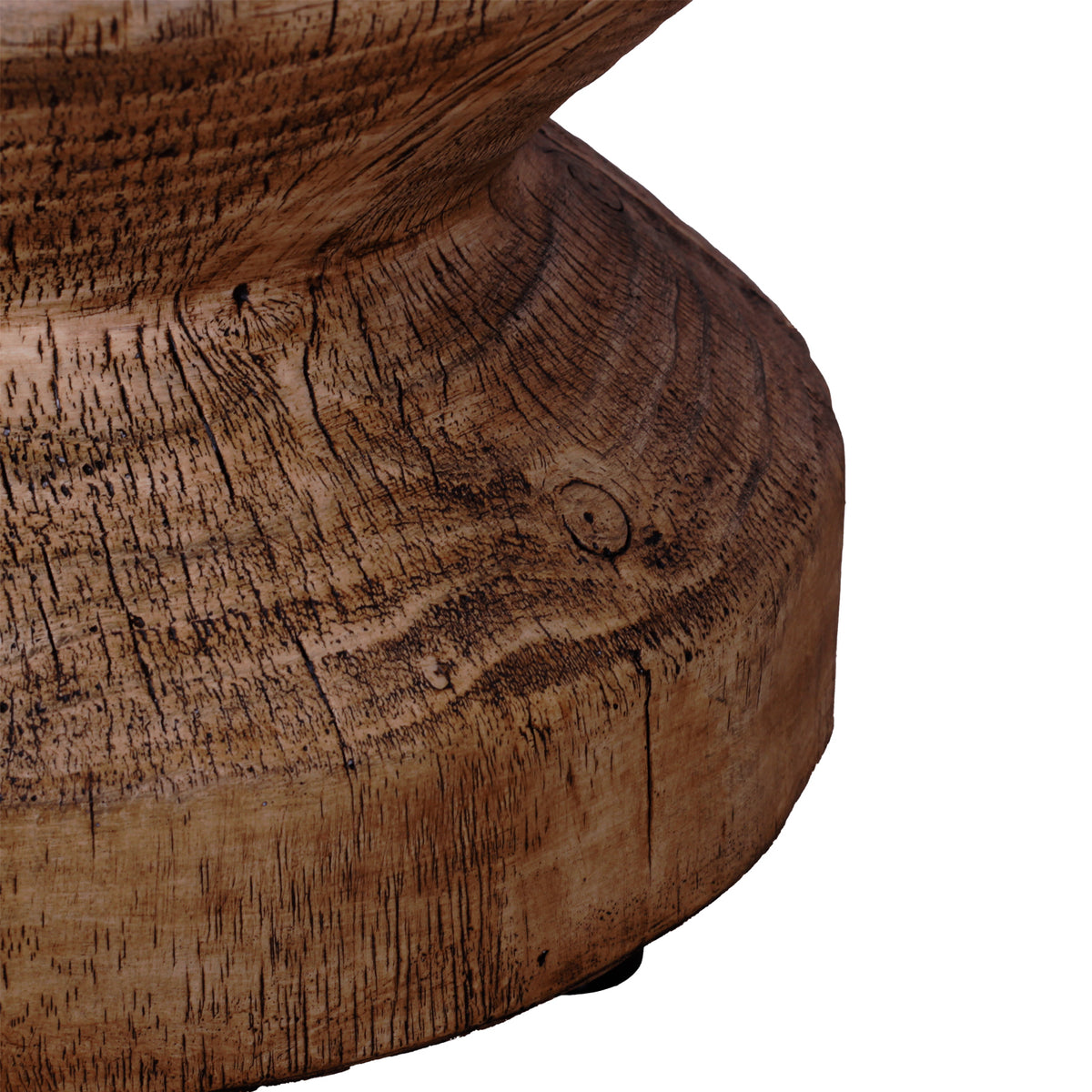 Faux Woodgrain Texture Round Accent Table W2029P165687-djyc