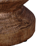 Faux Woodgrain Texture Round Accent Table W2029P165687-djyc