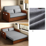 Multifunctional Pull-Out Sleeper Sofa, Foldable Space-Saving Couch for Small Spaces Sofabed G4-7166 gw-1229-11