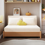 Multifunctional Sleeper Sofa, Space-Saving Foldable Couch with Solid Wood Frame for Living Room G4-7278 ys-1223-1