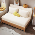 Multifunctional Sleeper Sofa, Space-Saving Foldable Couch with Solid Wood Frame for Living Room G4-7278 ys-1223-1