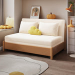 Multifunctional Sleeper Sofa, Space-Saving Foldable Couch with Solid Wood Frame for Living Room G4-7278 ys-1223-1