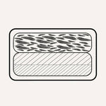 Luxurious Brown Genuine Leather & Faux Leather Sofa - Ultimate Comfort & Style Hersa-1618