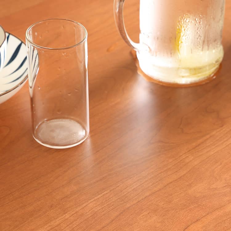 Elegant Natural Cherry Wood Table - Timeless Design & High-Quality Craftsmanship Hersa-1620