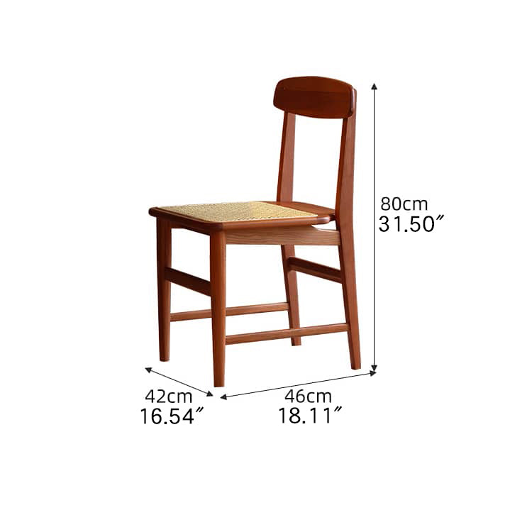Elegant Cherry Wood Natural Finish Stool - Stylish and Durable Seating Hersa-1622