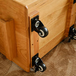 Natural Cherry Wood Tea Table - Elegant and Timeless Design Hersa-1629