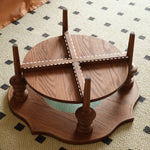 Elegant Brown Glass Tea Table - Modern Coffee Table for Stylish Living Rooms Hersa-1631