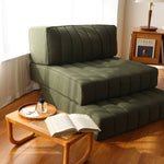Luxurious Green Goose Down Sofa - Ultimate Comfort and Style Hersa-1641