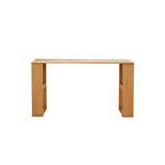 Stylish Multi-Layer Beech Wood Table with Sturdy Metal Legs fxgmz-618