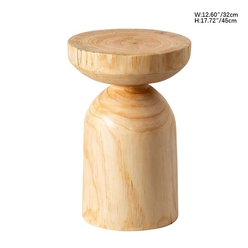 Solid Pine Wood Tea Table Set - Elegant Modern Design for Your Living Room fsdb-2262