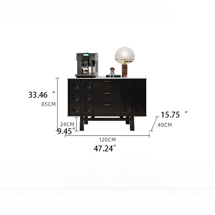 Sleek Modern Cabinet with Ash Wood and Ceramic Top - Perfect for Contemporary Interiors fmsjj-4213