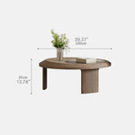 Sleek Tempered Glass Tea Table - Modern Stylish Accent for Any Room hxj-2727