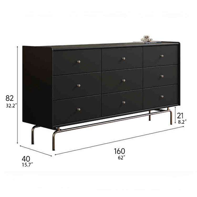 Sleek Cherry Wood Cabinet with Modern Design - Perfect for Stylish Interiors hlxl-4408