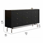 Sleek Cherry Wood Cabinet with Modern Design - Perfect for Stylish Interiors hlxl-4408