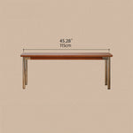 Elegant Boxwood Stool with Sleek Metal Legs - Perfect for Modern Interiors fpmxm-2778