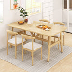Elegant Natural White and Brown Table - Perfect for Any Modern Home Decor fxjc-921