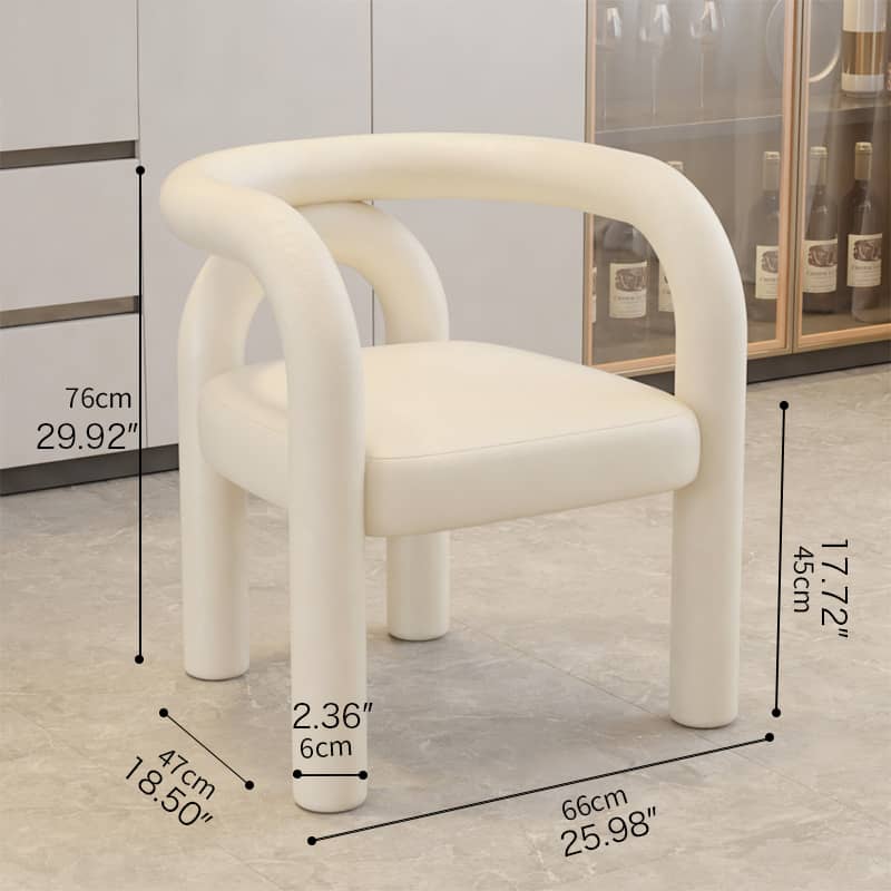 Modern Stylish Faux Leather Dining Chair Set - Bold and Contemporary Design fel-2015