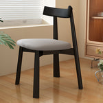 Modern Oak Dining Chair with PU Leather Upholstery - Stylish Seating for Your Home fjx-2659