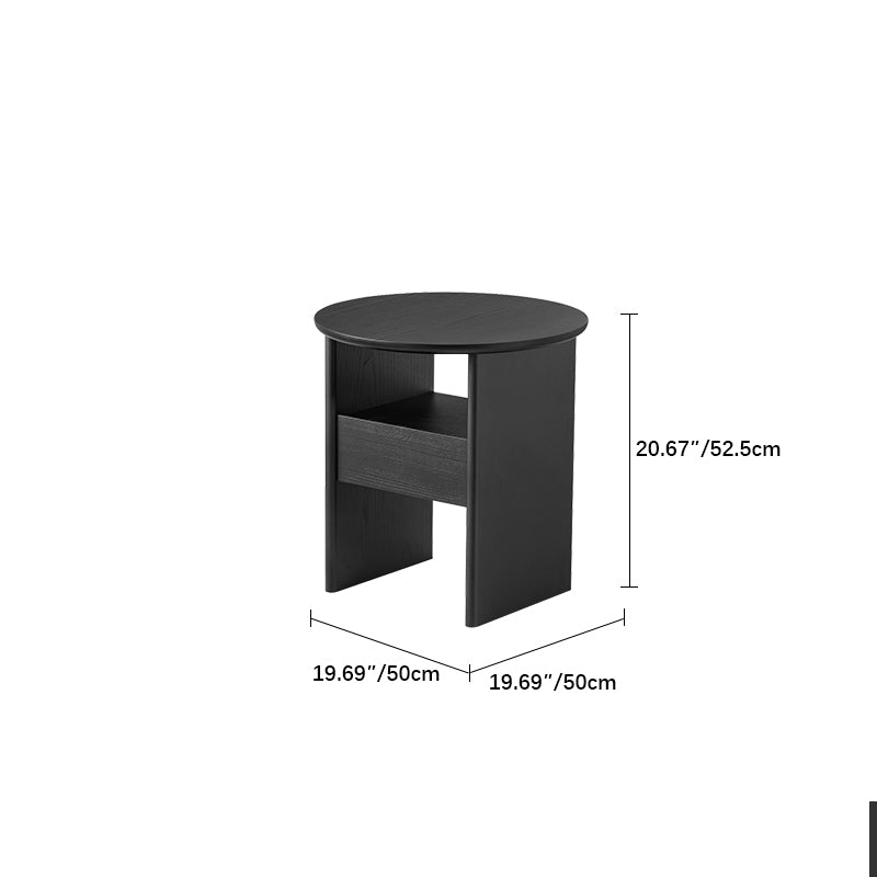 Stylish Multi-layer Board Bedside Cupboard with Open Storage Shelves - Perfect for Modern Bedrooms fif-4525