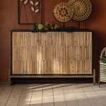 Stylish Solid Wood & Density Board Cabinet - Perfect for Elegant Home Decor hdst-4319