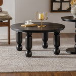 Elegant Pine Coffee Table Set - Modern Style for Your Living Room Decor hdst-4252