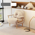 Stylish Faux Leather Sofa in Beige, Khaki, Orange, and Fog Blue - Perfect for Modern Living Rooms fsq-1413