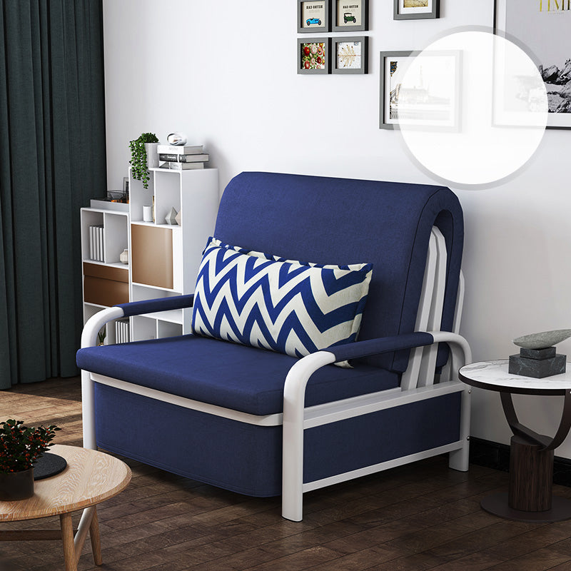 Elegant Solid Wood Sofa with Cotton-Linen Upholstery in Khaki, Navy Blue, Yellow, Dark Gray, and Green - Stylish and Durable fsq-1418