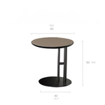 2-Piece Modern Coffee Table Set – Sintered Stone and Synthetic Leather Design with Stainless Accents hms-4051