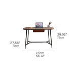 Stylish Stainless Steel Table with Faux Leather Finish - Modern Design & Durable Craftsmanship fld-2751