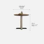 Modern Tea Table | Carbon Steel Frame & Sintered Stone Top | Stylish Living Room Furniture hxj-2724