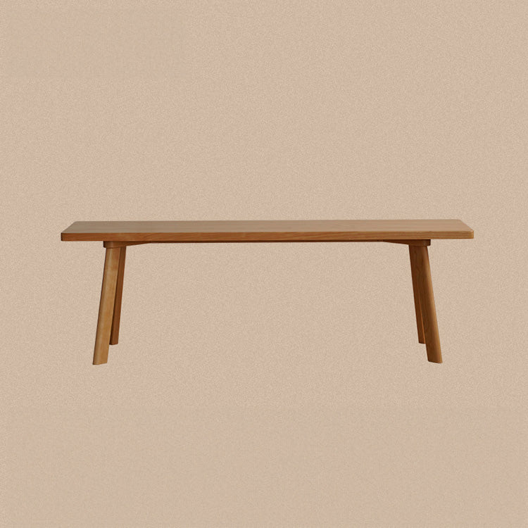 Cherry Wood Elegance: Stylish Long Stool for Your Home Decor fpmxm-2777