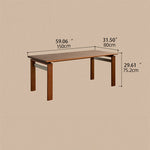 Elegant Cherry Wood Dining Table - Perfect for Stylish Gatherings fpmxm-2770