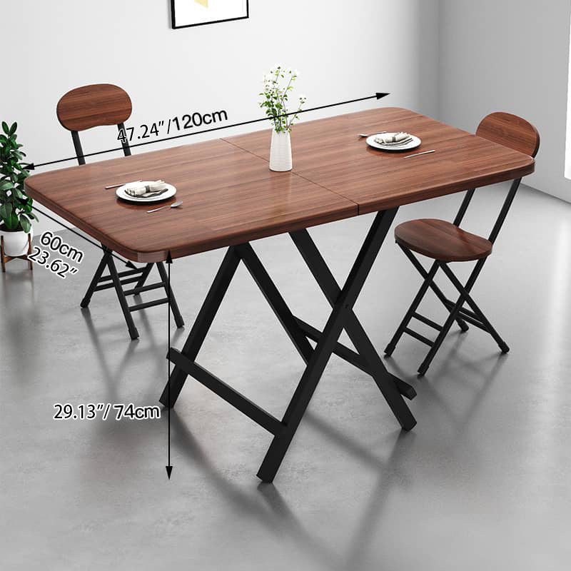 Elegant Black Brown Table - Perfect for Stylish Modern Homes fxjc-915