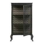 Elegant Display Cabinet with Pine-and-Glass Design for Stylish Home Decor fcwz-2365