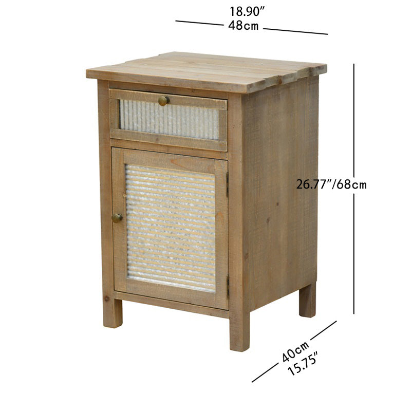 Handcrafted Cedar Wood Cabinet - Durable & Stylish Storage Solution for Your Home fczym-2338