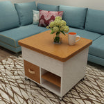 Multi-Functional Lifting Tea Table with Storage and Modern Design fcx-2593
