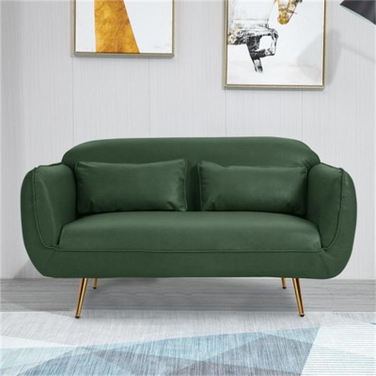 Stylish Multi-Color Sofa: Orange, Dark Green, Blue, Khaki & Brown Techno Fabric Cotton Blend qm-9