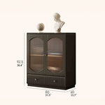 Sleek Multi-Layer Glass & Aluminum Cabinet for Modern Interiors hlxl-4414