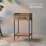 Elegant Multi-Layer Glass Display Cabinet with Chinese Fir Finish fczym-2347