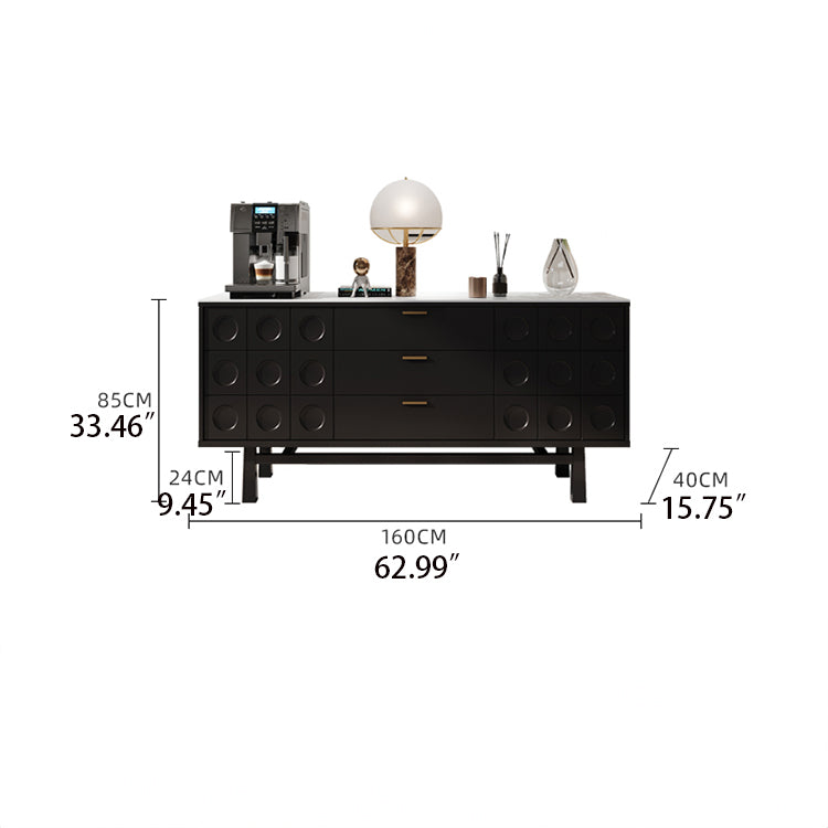 Sleek Modern Cabinet with Ash Wood and Ceramic Top - Perfect for Contemporary Interiors fmsjj-4213