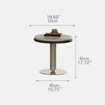 Sleek Stainless Steel Tea Table - Modern Design for Elegant Living Spaces hxj-2722