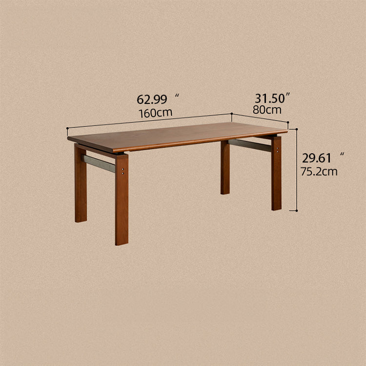 Elegant Cherry Wood Dining Table - Perfect for Stylish Gatherings fpmxm-2770