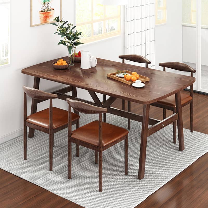 Elegant Natural White and Brown Table - Perfect for Any Modern Home Decor fxjc-921